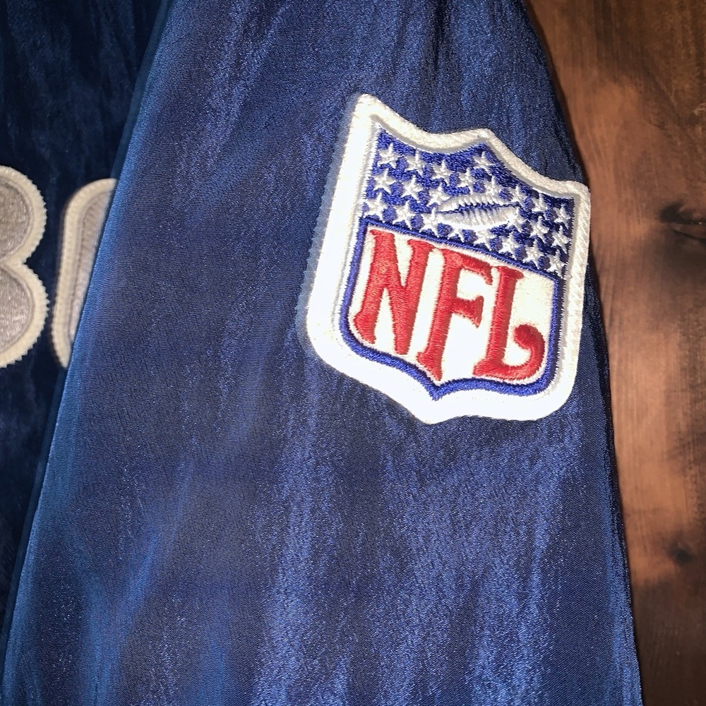Dallas Cowboys‎ Vintage 90s Team NFL Starter Jacket Size XL New Haven CT EUC - Picture 4 of 14